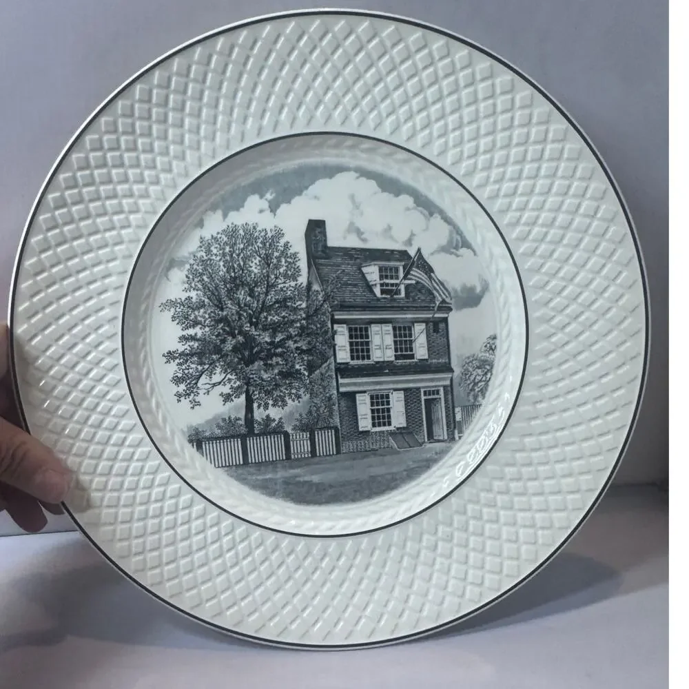 Copeland Spode Mansard set of 4‎ plates - 